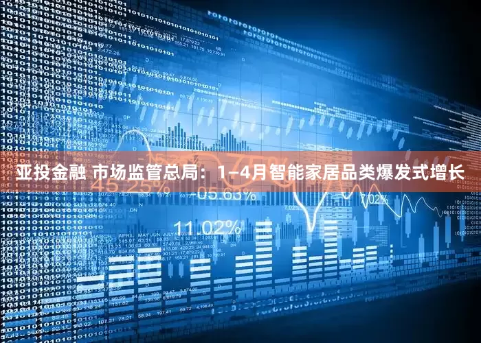 亚投金融 市场监管总局：1—4月智能家居品类爆发式增长