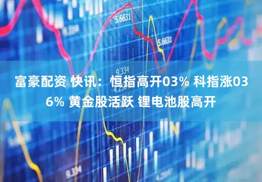 富豪配资 快讯:恒指高开03% 科指涨036% 黄金股活跃 锂电池股高开